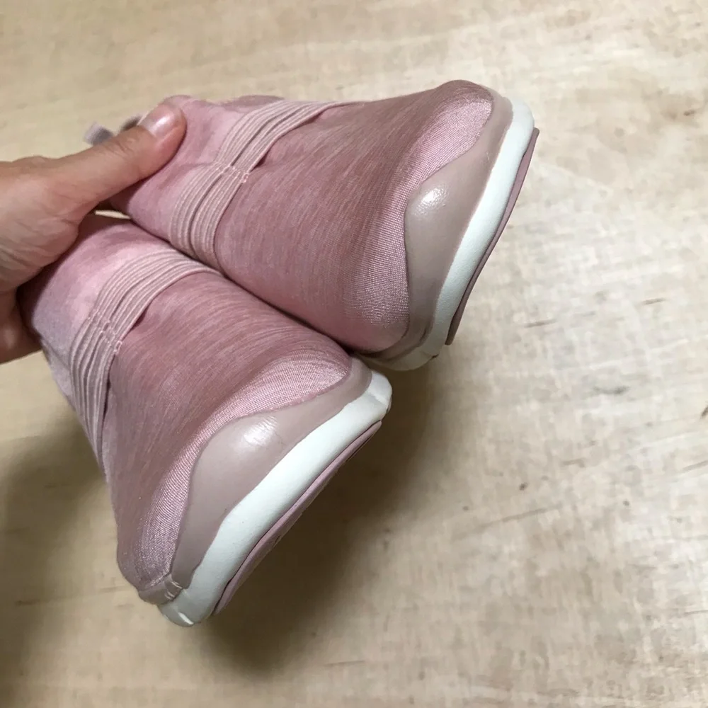 Skechers Memory Foam Ros Pink Slide On size 9